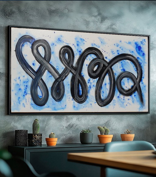 Abstraction A1423 - abstract painting XXL