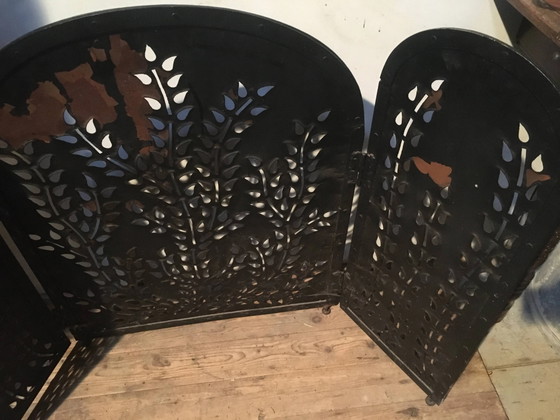 Parascintille in metallo battuto e tagliato – Oggetti decorativi, Iron, Vintage (photo 7 of 17)