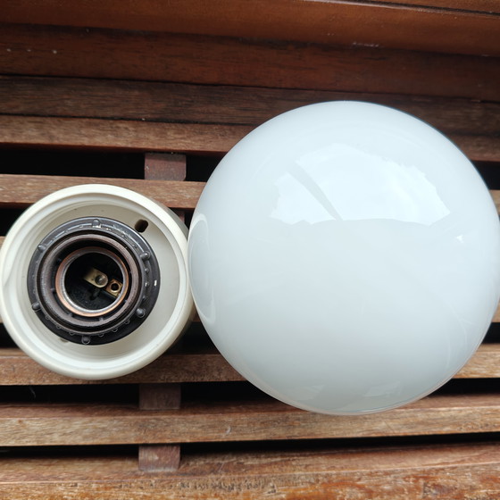 Image 1 of Vintage Niko 6242 Space Age Globe Wall Lamp – Belgium