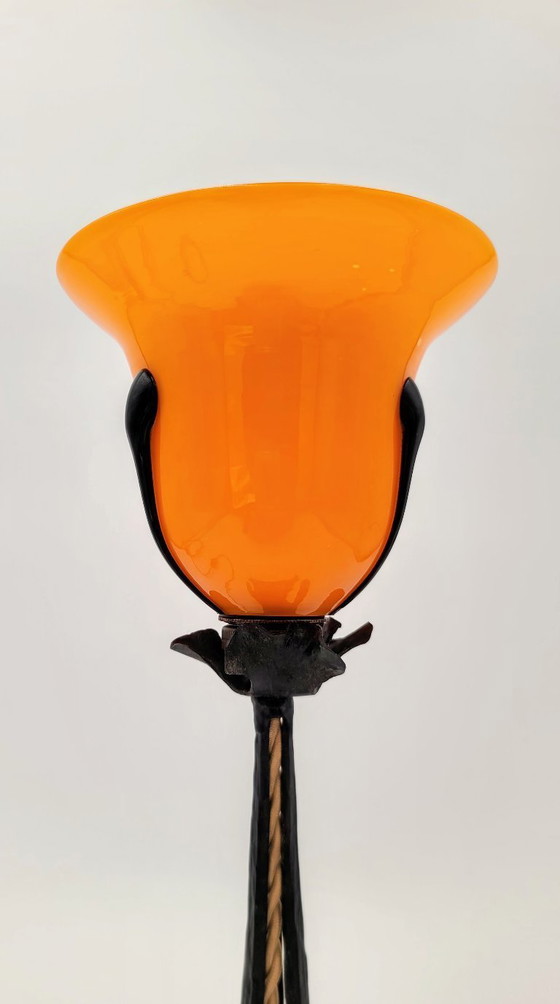 Image 1 of Lampe tulipe Art nouveau Loetz - Powolny