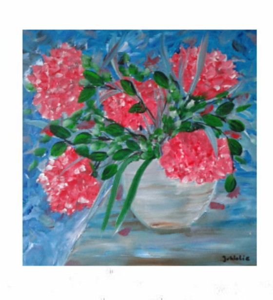 Image 1 of Fiori in vaso pittura (8)