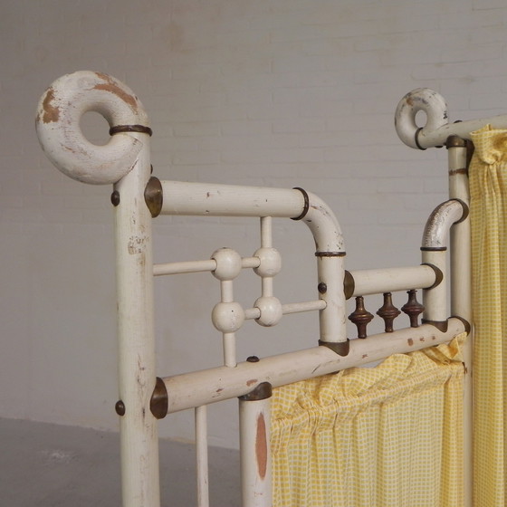 Image 1 of Mini paravento pieghevole Art Nouveau, altezza 117 cm, anni '20