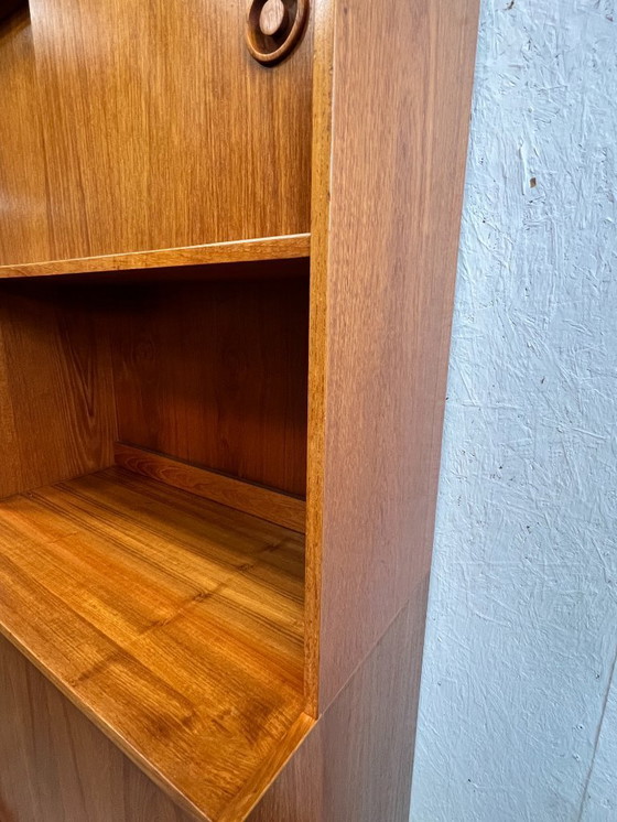 Image 1 of Vintage Highboard, Wandmeubel. Denemarken 1970's