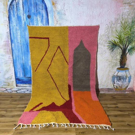 Handmade traditional carpet 250cm x 150cm Moroccan – Rugs & carpets, Wool (photo 2 of 12)