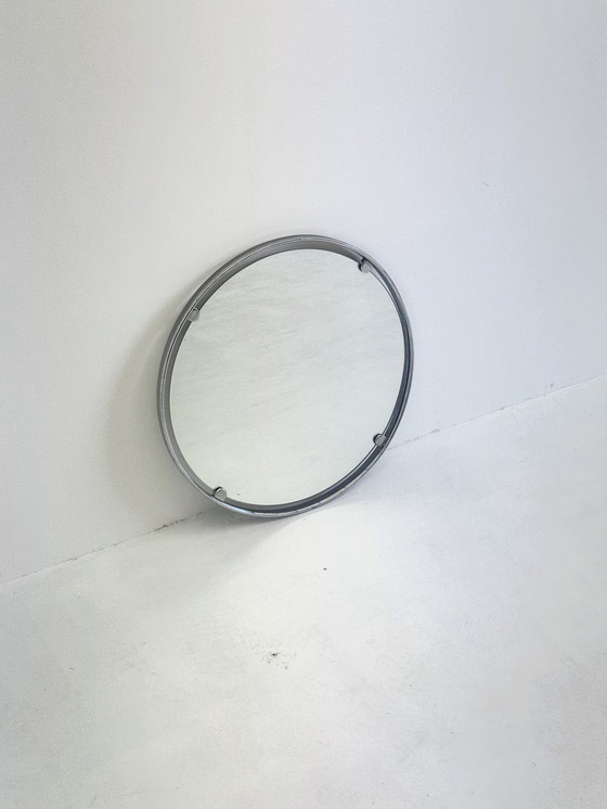 Image 1 of Vintage Design Mirror With Tube Frame Edge