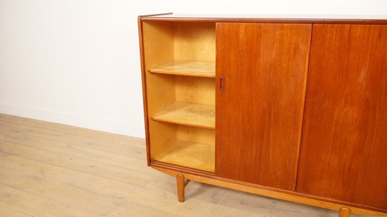Image 1 of Vintage highboard | Wall cabinet | Teak |