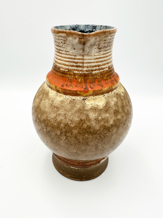 Image 1 of Strehla DDR Vase Orange