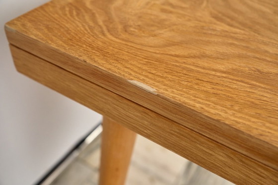 Image 1 of Extendable Oak Dining Table by Jitona, 1960s Czechoslovakia