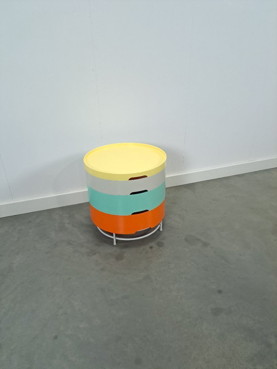 Image 1 of Ikea PS 2014 colored plastic storage table Richardson