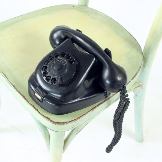 Image 1 of Vintage Tesla-telefoonset met origineel merkteken, jaren 1960