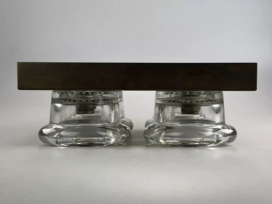 Image 1 of 60's 70's Plafonnier Applique Frères Cosack Luminaires Space Age Design