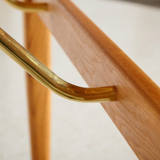 MK11217 Restored Oak Dining Table – Wood (photo 13 of 14)