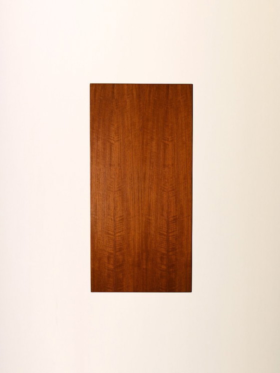 Image 1 of Tavolino da caffè vintage scandinavo anni '50 in faggio e teak