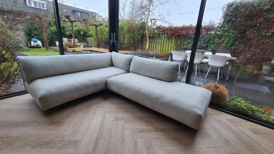 Image 1 of Rolf Benz Alma - Sofá esquinero con mesa a juego