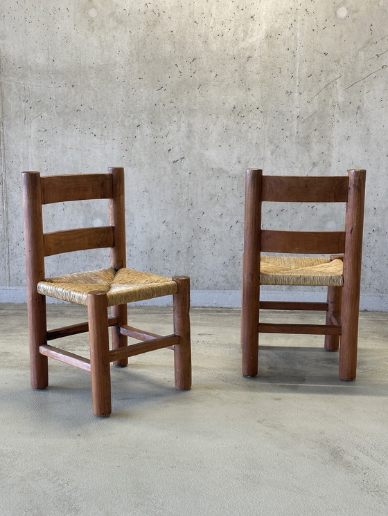 Image 1 of Satz/2 antike "Charles Dudouyt" Stühle