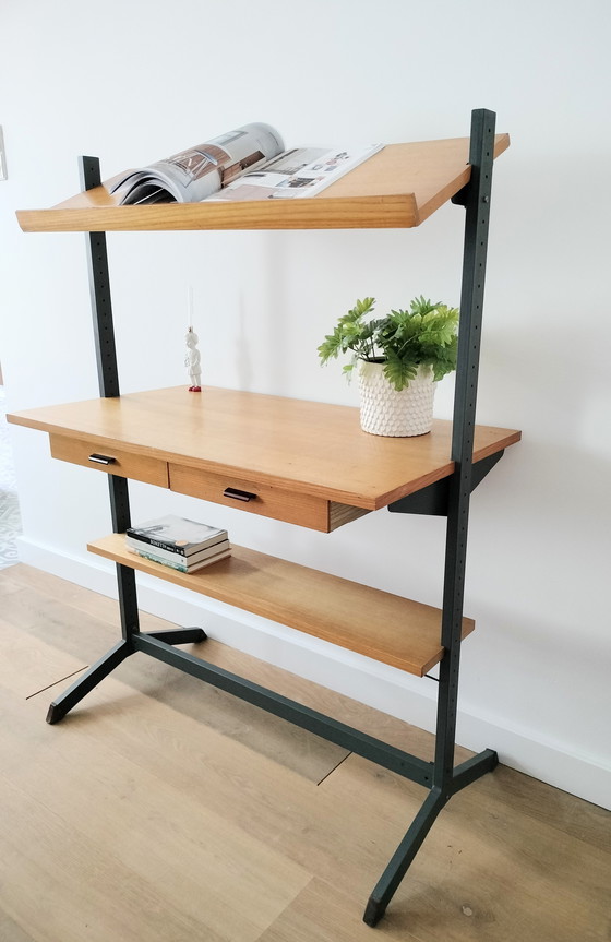 Image 1 of Vintage Modular Freestanding Wall System, Secretaire Olof Pira