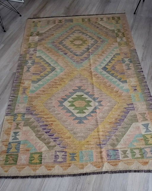 Kilim noué à la main d'Afghanistan