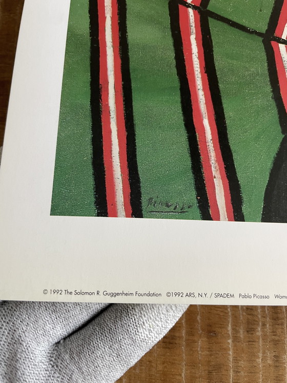 Image 1 of Pablo Picasso, (1881-1973), Mujer con cabello amarillo, 1931, Copyright 1992 ARS, NY/Spadem, Impreso en Francia