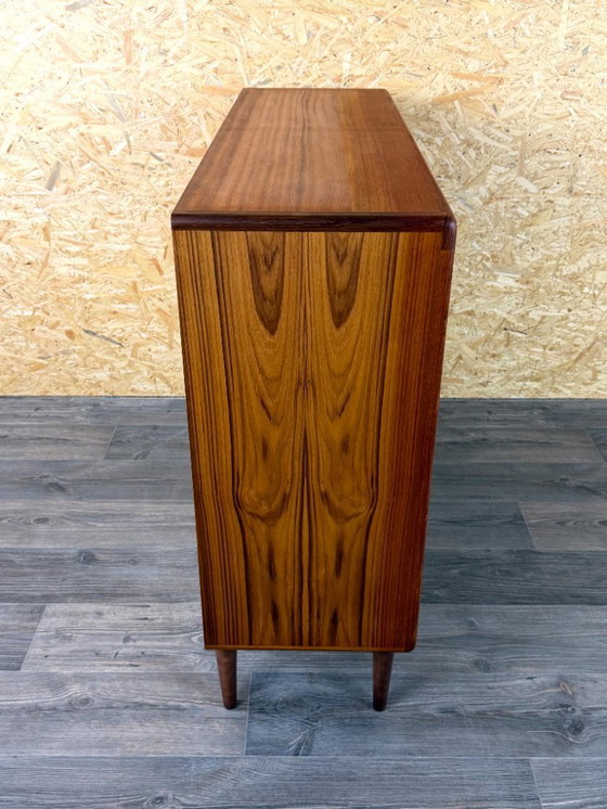 Image 1 of Teakhouten dressoir/credenza uit de jaren 60/70, Deens modern design, Denemarken