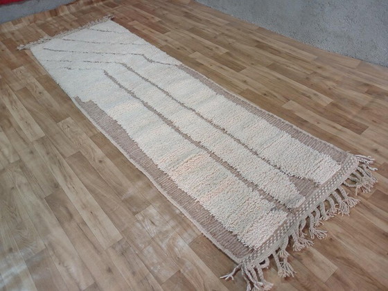 Alfombra de Lana Natural Decorada 200/80 – Wool (photo 8 of 10)