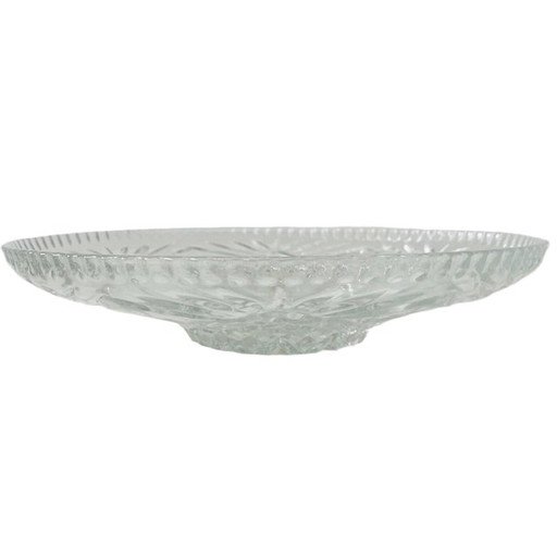 Vintage Luminarc crystal fruit bowl 1980's