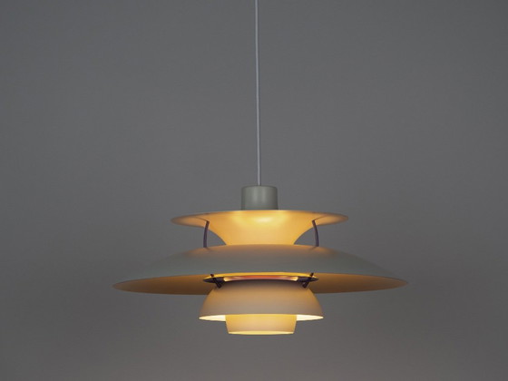 Danish Vintage PH 5 Pendant Lamp by Poul Henningsen, Louis Poulsen, 1958 – Aluminium (photo 3 of 12)
