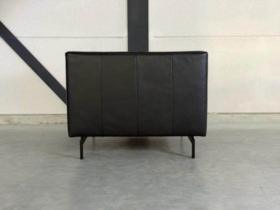 Poltrona Rolf Benz Linea - pelle nera – Poltrone, polished steel (photo 6 of 9)