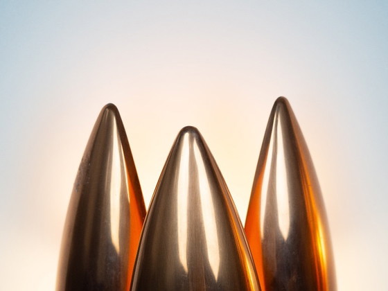 Image 1 of Coppia di 2 lampade vintage danesi Kastor di Jo Hammerborg, Fog og Morup, anni '60