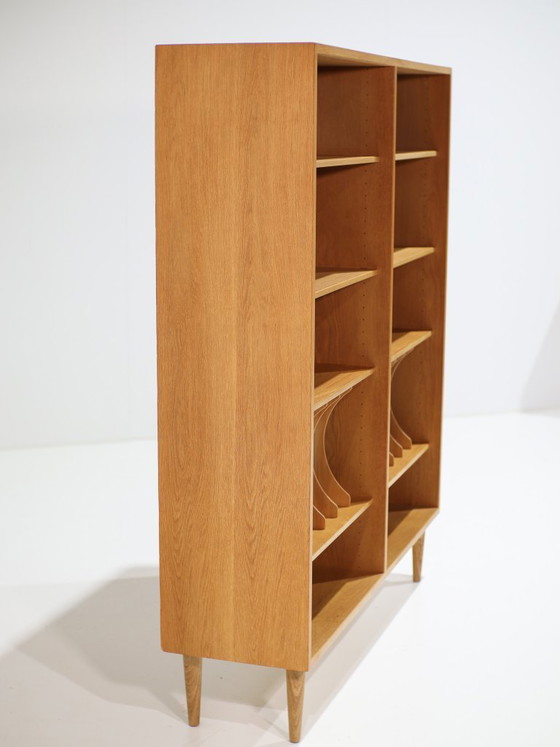 Børge Mogensen Öresund LP Cabinet Bookcase Oak 1960s – Karl Andersson & Söner, Wood, Vintage (photo 8 of 12)
