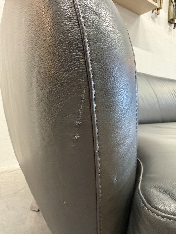 Image 1 of Leolux Flint Sofa, 2,5-Sitzer, Senso Grau Leder