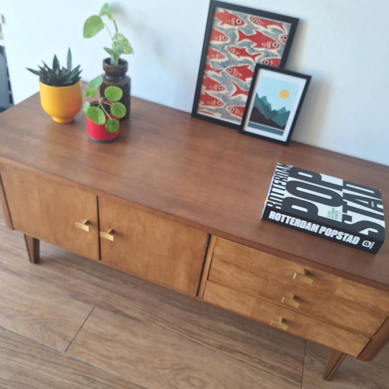 Image 1 of vintage laag dressoir