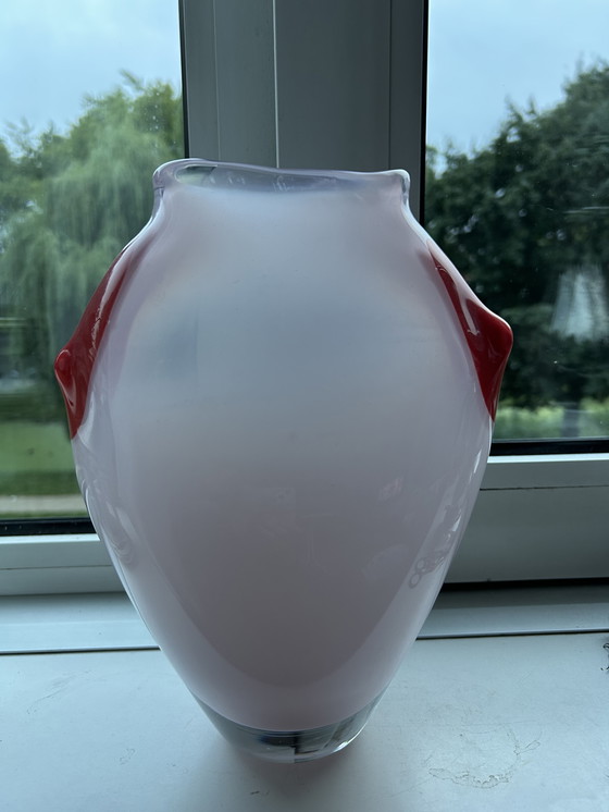 Image 1 of Jarrón de cristal Paul Spannenberg 2005 de Leerdam