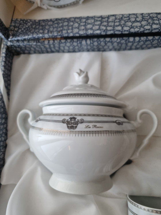 Image 1 of Servizio caffè/tè in porcellana Gioielli da Tavola NUOVO