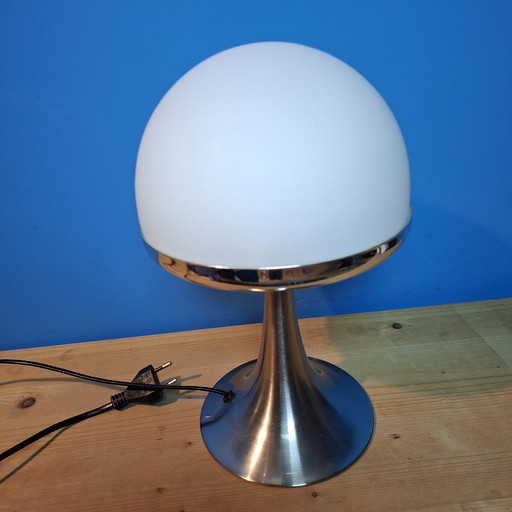 Trio Leuchten vintage mushroom touch table lamp