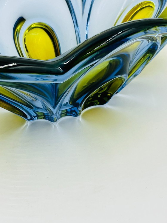 Image 1 of Boheemse glazen designkom Chribska