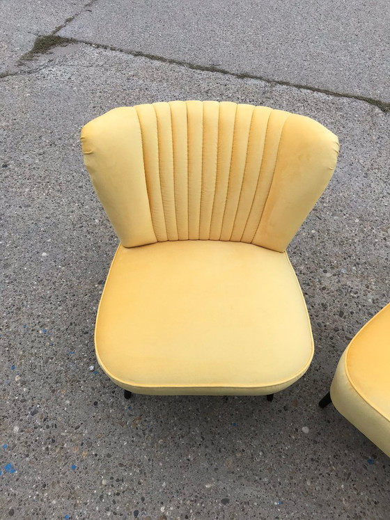 Set of Yellow Lounge Chairs, 1950s – Chairs and lounge chairs (photo 5 of 8)