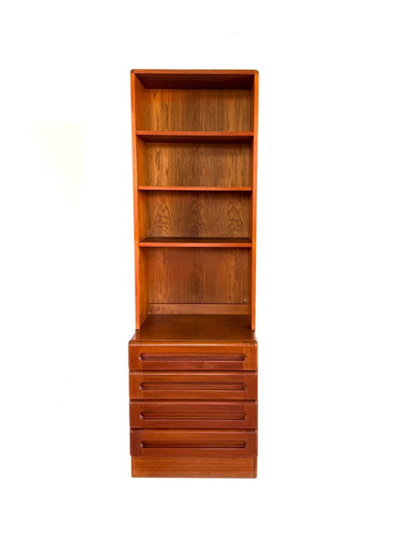 Libreria vintage in teak, Dyrlund ‘80, Librerie, Legno, Metallo, Marrone (foto 11 di 11)