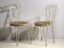 Antique outdoor chairs in white (c.1920). Set of 4 pieces – Garden chairs, Wood, Iron (photo 23 of 40)