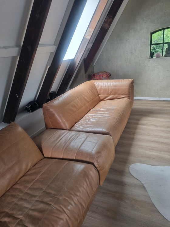 Spacious 6-Seater Sofa by Vandenberg – Label Van den Berg, Corner sofas, Leather, Plastic (photo 10 of 13)