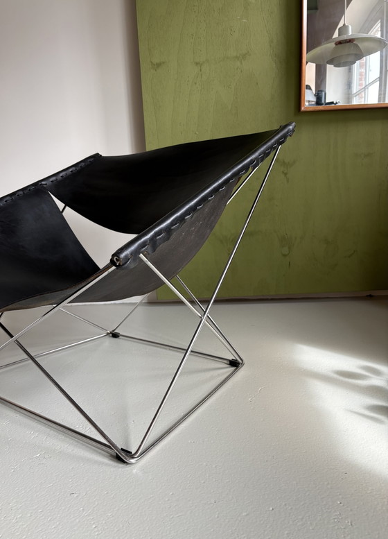 Artifort F675 Butterfly Lounge Chair Pierre Paulin – Poltrone, Leather (photo 4 of 11)