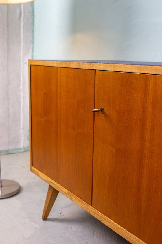 Image 1 of Vintage sideboard chest of drawers Mid Century teak nut 60s