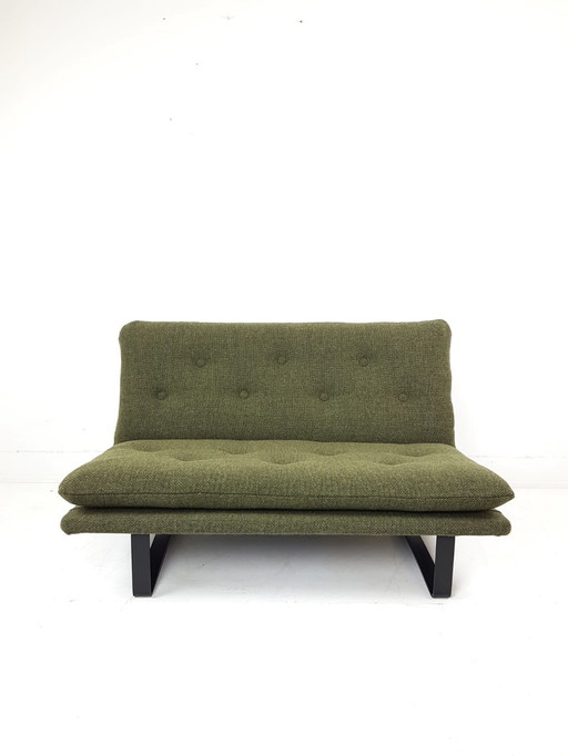 Vintage Artifort Kho Liang Le two-seater sofa | sofa
