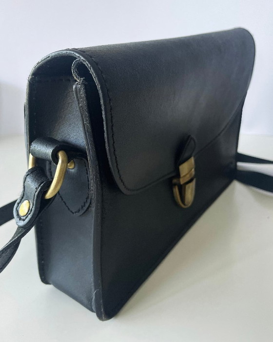 Handbag, Black Matte Leather – Gusti, Other bags, Calfskin (photo 2 of 6)