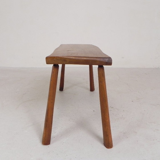 Image 1 of Vintage wooden tree trunk side table, 1960s