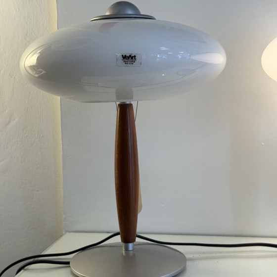 Pair of Iole VeArt Table Lamps by Gismondi Fassina, 1990s – Murano Glass (photo 4 of 9)