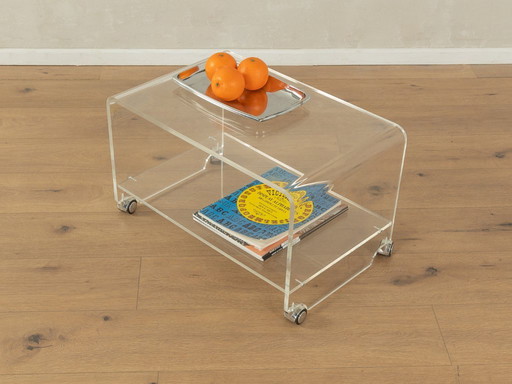 Table d'appoint en acrylique des années 1960