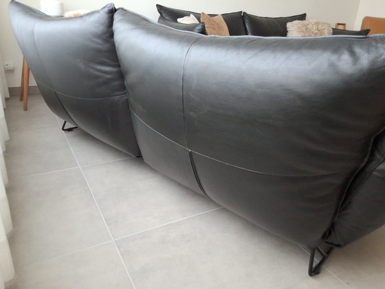 Lederen Zetels Jess – 3-5 zitsbanken, Leather, Metal (photo 5 of 5)