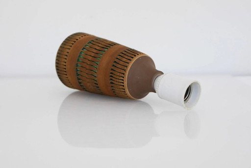 Mid-century modern Scandinavian pottery table lamp by Anagrius, 1970s
