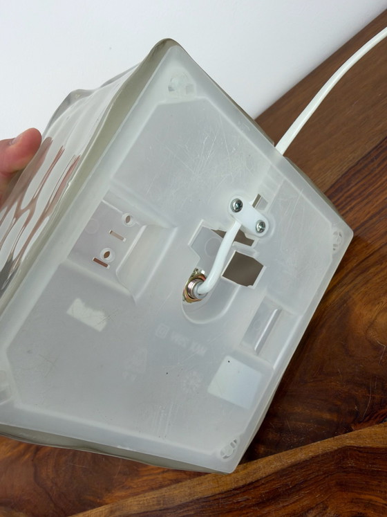 Ikea Vintage Ice Glazen Lamp – Tafellampen (photo 7 of 8)