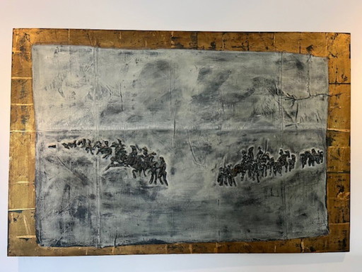 Peinture "Cavaliers du soleil